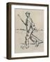 'The Mower', 1919-Harry Becker-Framed Giclee Print