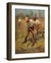 'The Mowers', c1891, (c1915)-George Clausen-Framed Giclee Print