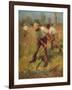 'The Mowers', c1891, (c1915)-George Clausen-Framed Giclee Print