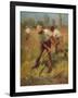 'The Mowers', c1891, (c1915)-George Clausen-Framed Giclee Print