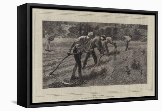 The Mowers-Philip Richard Morris-Framed Stretched Canvas