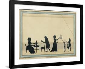 The Mozart Family. Ca. 1763-Cormontelle Louis Carrogis-Framed Giclee Print