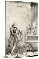 The Mozart Family-null-Mounted Art Print