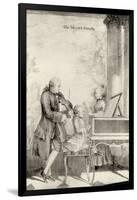 The Mozart Family-null-Framed Art Print