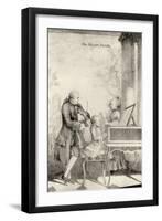 The Mozart Family-null-Framed Art Print