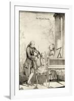 The Mozart Family-null-Framed Art Print