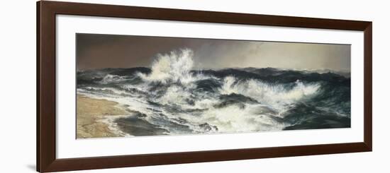 The Much Resounding Sea, 1884-Thomas Moran-Framed Premium Giclee Print