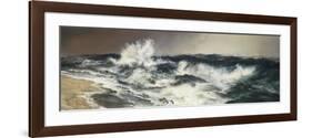 The Much Resounding Sea, 1884-Thomas Moran-Framed Premium Giclee Print