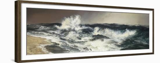 The Much Resounding Sea, 1884-Thomas Moran-Framed Premium Giclee Print