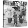 The Much Used Carrier of Burma, Rangoon, 1908-null-Stretched Canvas