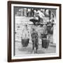 The Much Used Carrier of Burma, Rangoon, 1908-null-Framed Photographic Print