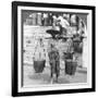 The Much Used Carrier of Burma, Rangoon, 1908-null-Framed Photographic Print