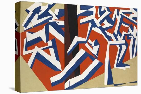 The Mud Bath-David Bomberg-Stretched Canvas