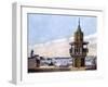 The Muezzin in His Minaret Calling the Faithful to Prayer, 1926-null-Framed Giclee Print