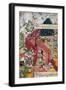 The Mughal Emperor Babur About to Oversea the Laying out of a Garden, Using Lines-null-Framed Giclee Print