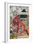 The Mughal Emperor Babur About to Oversea the Laying out of a Garden, Using Lines-null-Framed Giclee Print