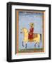 The Mughal Emperor Farrukhsiyar(1683-1719) (R.1713-19), from the Large Clive Album-Mughal-Framed Giclee Print