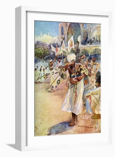The Muharram Festival, Persia-null-Framed Giclee Print