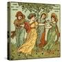 The mulberry bush-Walter Crane-Stretched Canvas