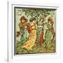 The mulberry bush-Walter Crane-Framed Giclee Print