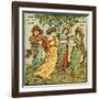 The mulberry bush-Walter Crane-Framed Giclee Print