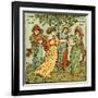 The mulberry bush-Walter Crane-Framed Giclee Print