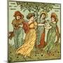 The mulberry bush-Walter Crane-Mounted Giclee Print