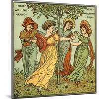 The mulberry bush-Walter Crane-Mounted Giclee Print