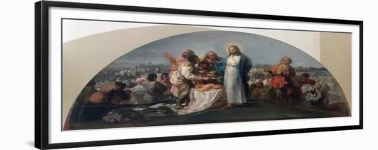 The Multiplication of the Loaves and Fishes, 1795-96-Francisco de Goya-Framed Giclee Print