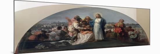 The Multiplication of the Loaves and Fishes, 1795-96-Francisco de Goya-Mounted Giclee Print