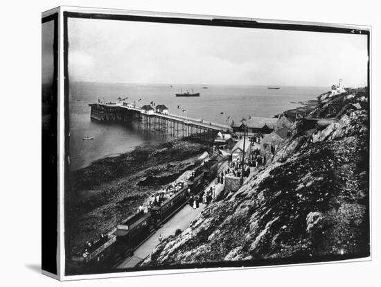 The Mumbles Pier-null-Stretched Canvas
