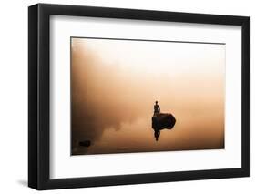 The Mummel Lake Mermaid-Philippe Saint-Laudy-Framed Photographic Print