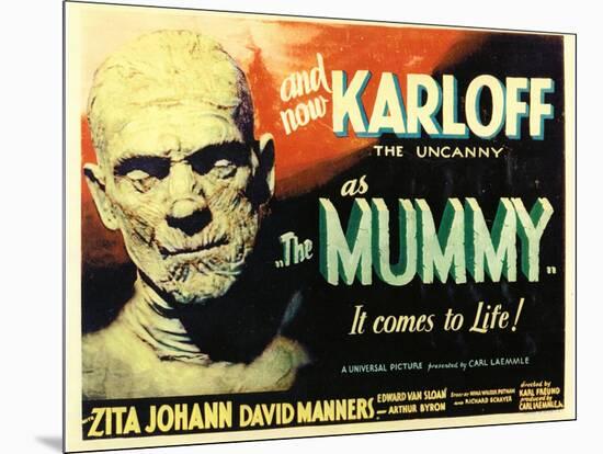 The Mummy, 1932-null-Mounted Art Print