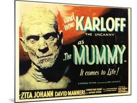 The Mummy, 1932-null-Mounted Art Print