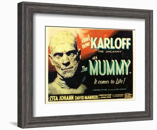 The Mummy, 1932-null-Framed Art Print