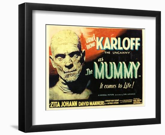 The Mummy, 1932-null-Framed Art Print