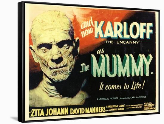 The Mummy, 1932-null-Framed Stretched Canvas