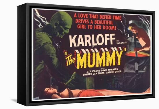 The Mummy, 1932-null-Framed Stretched Canvas