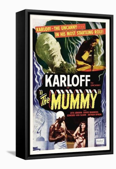 The Mummy, 1932-null-Framed Stretched Canvas