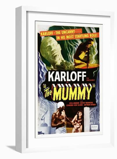 The Mummy, 1932-null-Framed Art Print