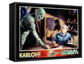 The Mummy, Boris Karloff, Bramwell Fletcher, 1932-null-Framed Stretched Canvas