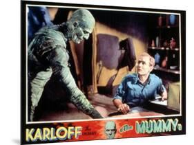 The Mummy, Boris Karloff, Bramwell Fletcher, 1932-null-Mounted Art Print