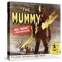 The Mummy, Christopher Lee, 1959-null-Stretched Canvas