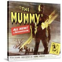 The Mummy, Christopher Lee, 1959-null-Stretched Canvas