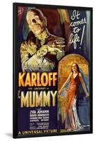 The Mummy Movie Boris Karloff, It Comes to Life Poster Print-null-Lamina Framed Poster