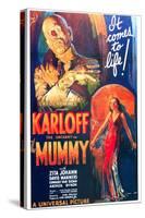 The Mummy, One Sheet Poster, 1932-null-Stretched Canvas