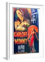 The Mummy, One Sheet Poster, 1932-null-Framed Art Print