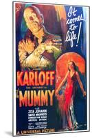 The Mummy, One Sheet Poster, 1932-null-Mounted Art Print