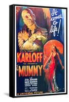 The Mummy, One Sheet Poster, 1932-null-Framed Stretched Canvas