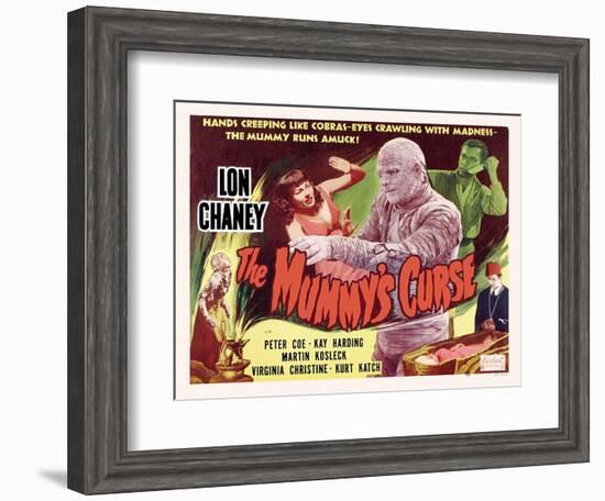 The Mummy's Curse, 1944-null-Framed Art Print